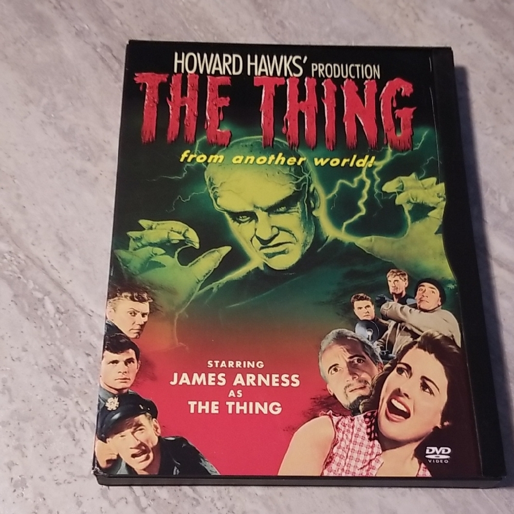 The Thing DVD - Classic Sci-Fi Horror Howard Hawks Production